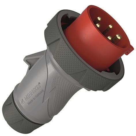 Mennekes Stecker PowerTOP Xtra m. 13624 ErgoCONTACT 16 A 5 p 400V IP67 / IP69