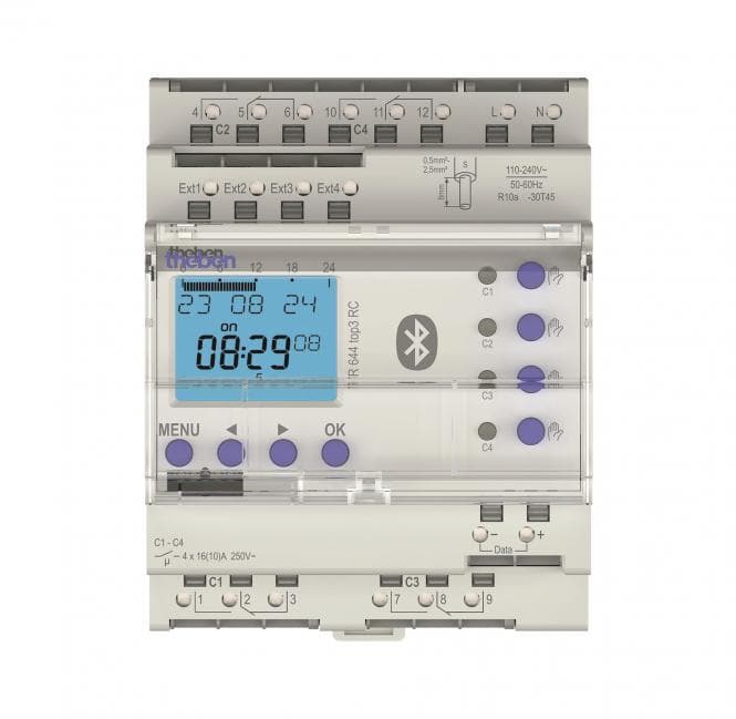 Theben Digitale TR 644 top3 BLE RC Zeitschaltuhr Jahresprogramm 6440330
