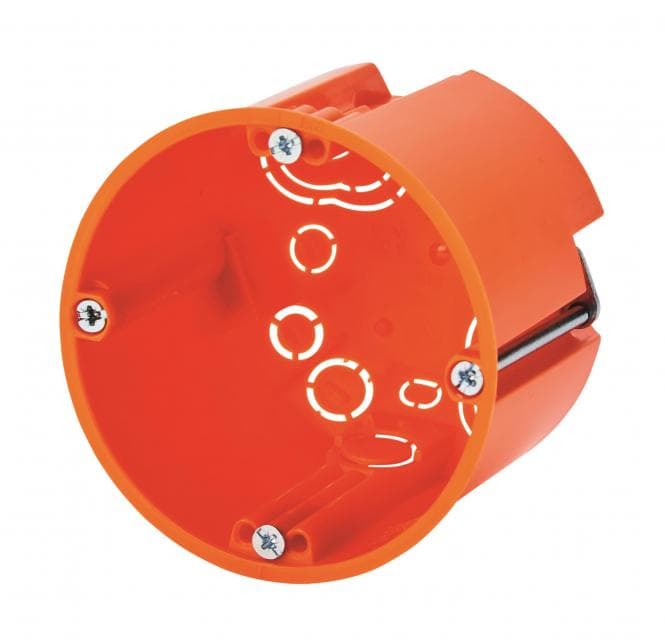f-tronic HW Geräte-Verbindungsdose E117 Ø 68mm t=61mm ersetzt Art.Nr 7350165 (Inhalt 25 Stück)