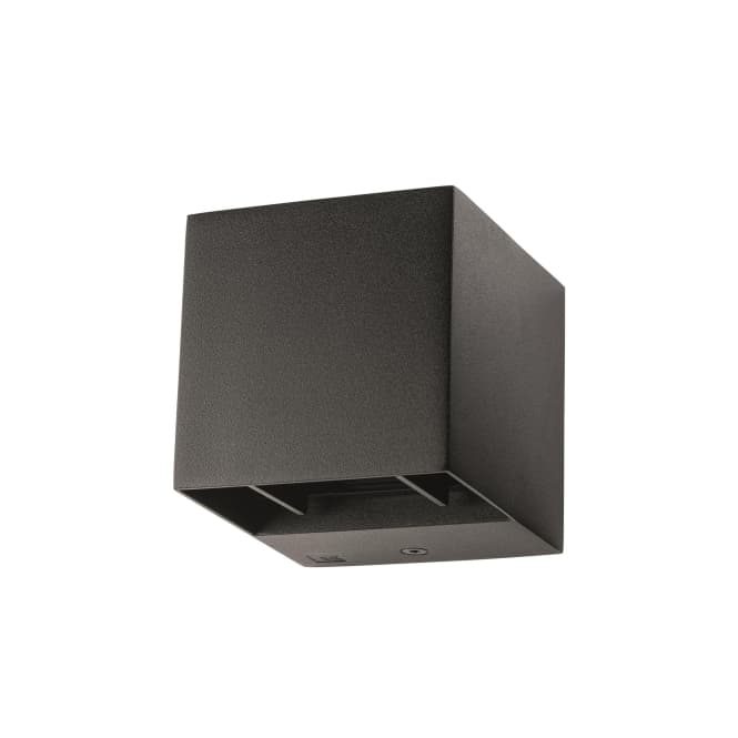 SGL Wandleuchte ARTES Mini sw 641747 8W 380lm 3000K dimmbar IP44 86x100mm