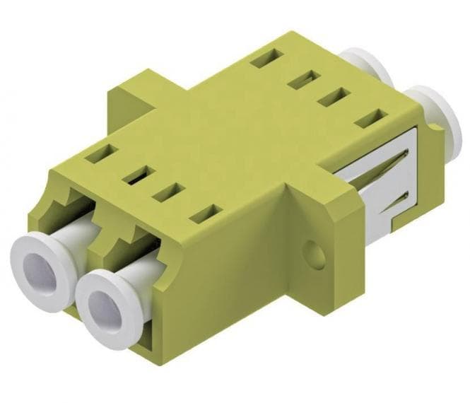 EasyLan LWL Kupplung Grade SLVZAM22DPLG C LC-Duplex MM OM5 Polymer lgn Zirkona