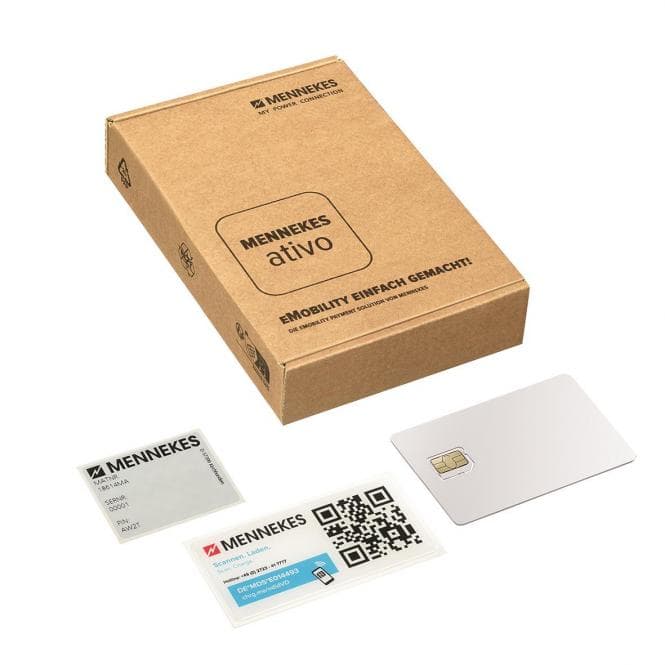 Mennekes ativo 4Business Paket m 18615MA SIM-Karte