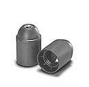 VOSS Iso-Fassung E27 schwarz 101947 Gewinde M10X1