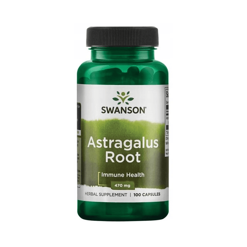 Wsparcie Odporności Traganek Swanson Astragalus Root 470mg 100kaps