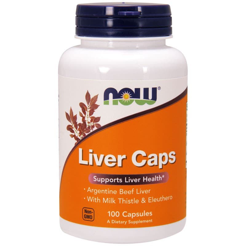 Wsparcie Wątroby Kompleks Now Foods Liver Caps 100kaps