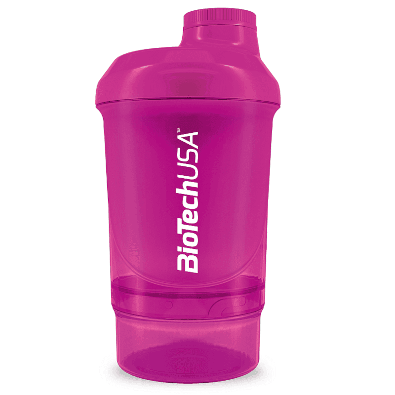 Akcesoria Shaker BioTechUSA Wave+ Nano 300ml+ 150ml Magenta