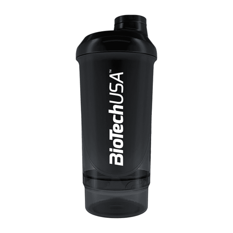 Akcesoria Shaker BioTechUSA Wave+ Compact 500ml+150ml Black