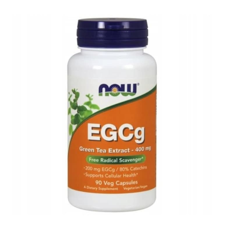 Odchudzanie Ekstrakt z Zielonej Herbaty Now Foods EGCg Green Tea Extract 400 mg 90kaps