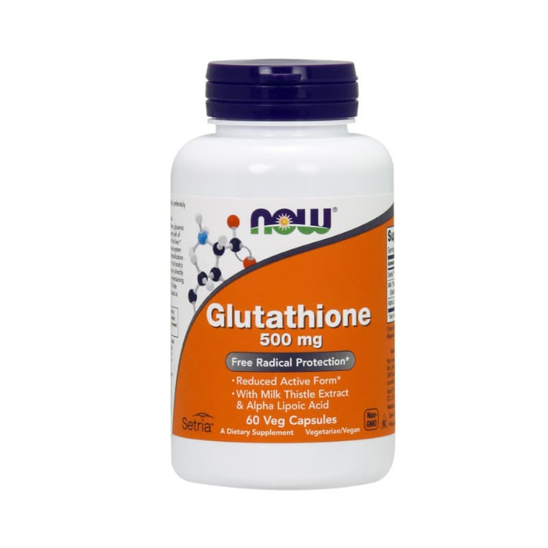 Detoks Glutation Now Foods Glutathione 500mg 60vkaps