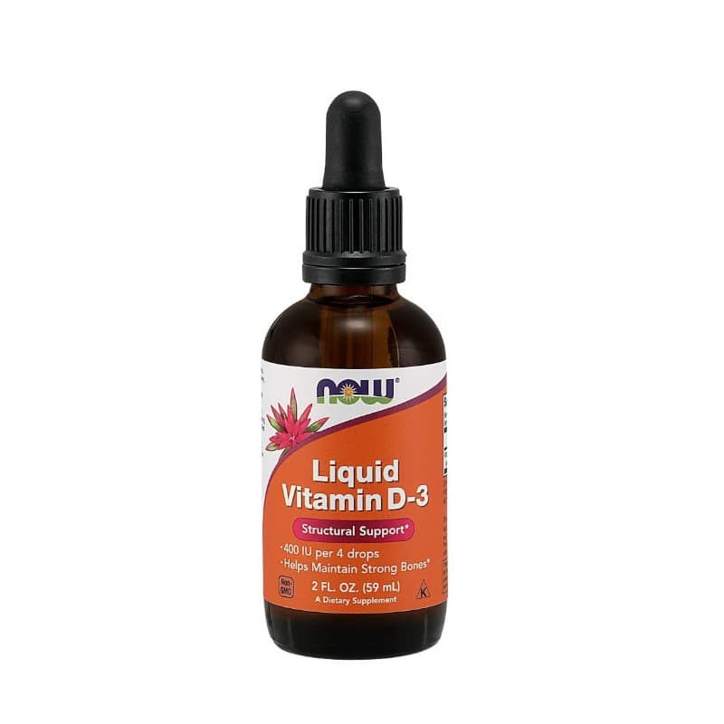Witaminy D Now Foods Liquid Vitamin D-3 400 IU 60ml
