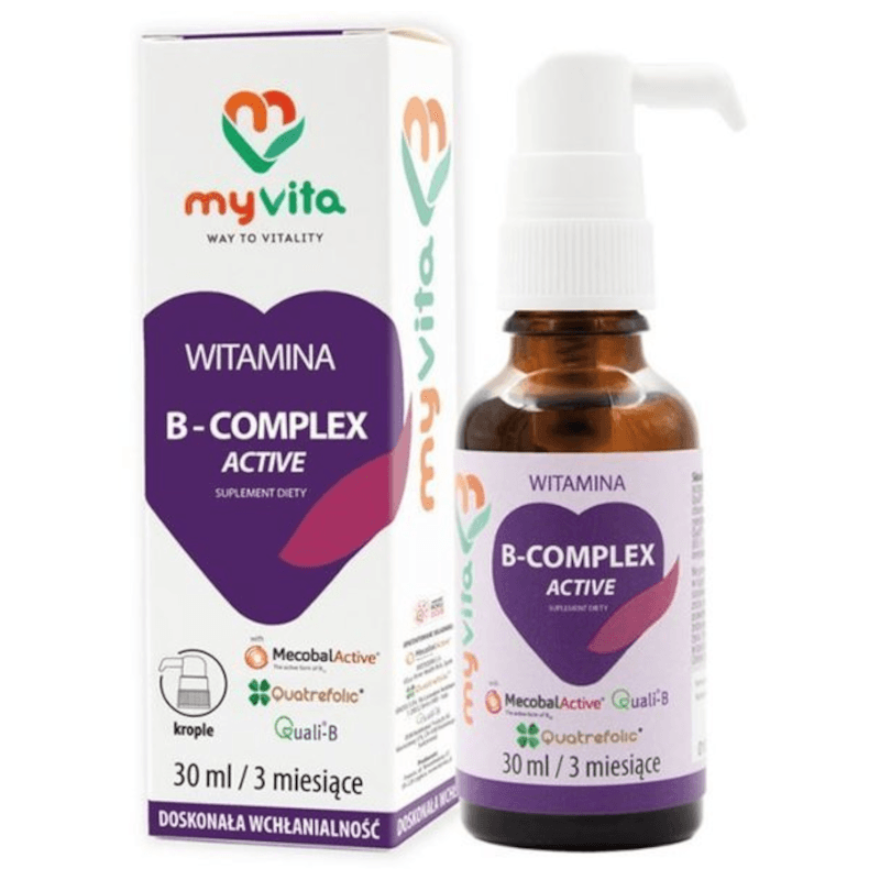 Witaminy B MyVita B-Complex 30ml