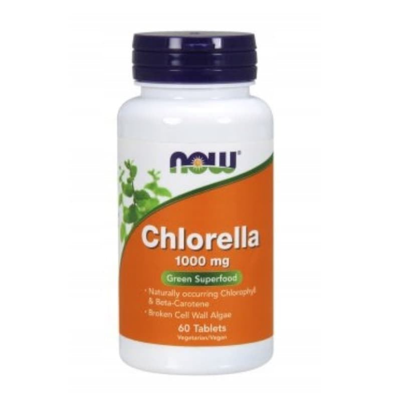 Detoks Chlorella Now Foods Chlorella 1000 mg 60tab