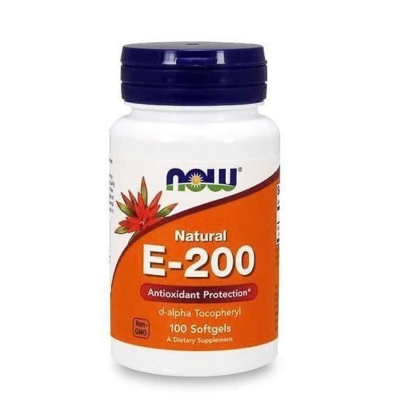 Witaminy E Now Foods Vitamin E-200 Natural 100softgels
