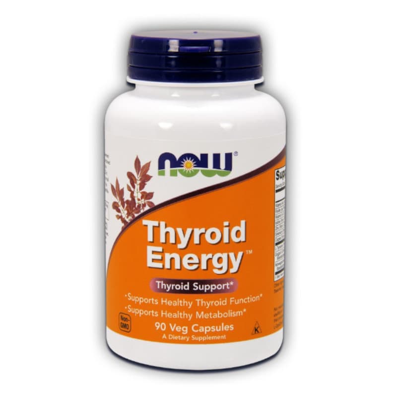 Zdrowa Tarczyca Kompleks Now Foods Thyroid Energy 90vkaps