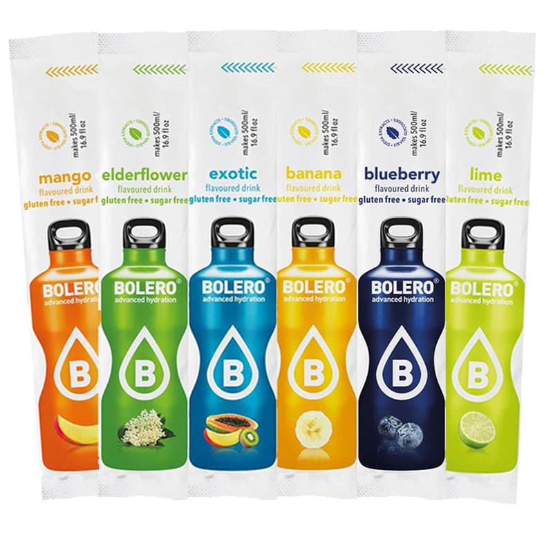 Wielopak Napój Zero Bolero Isotonic Stick 3gx12