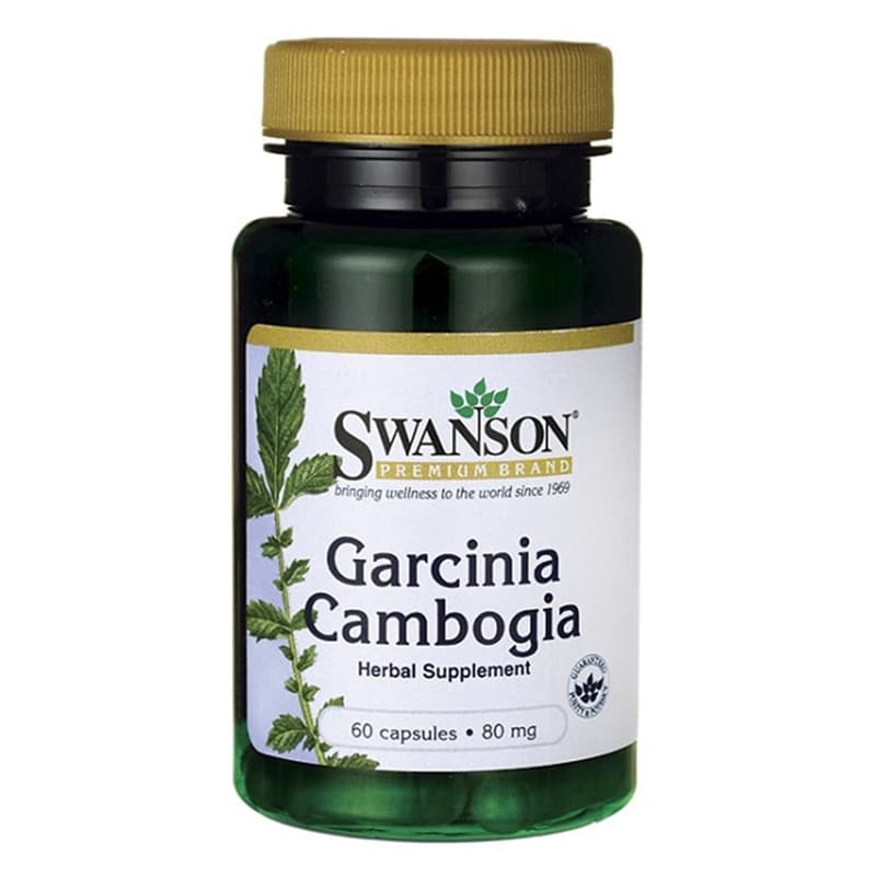 Kontrola Apetytu Tamaryndowiec Malabarski Swanson Garcina Cambogia Extract 80mg 60kaps