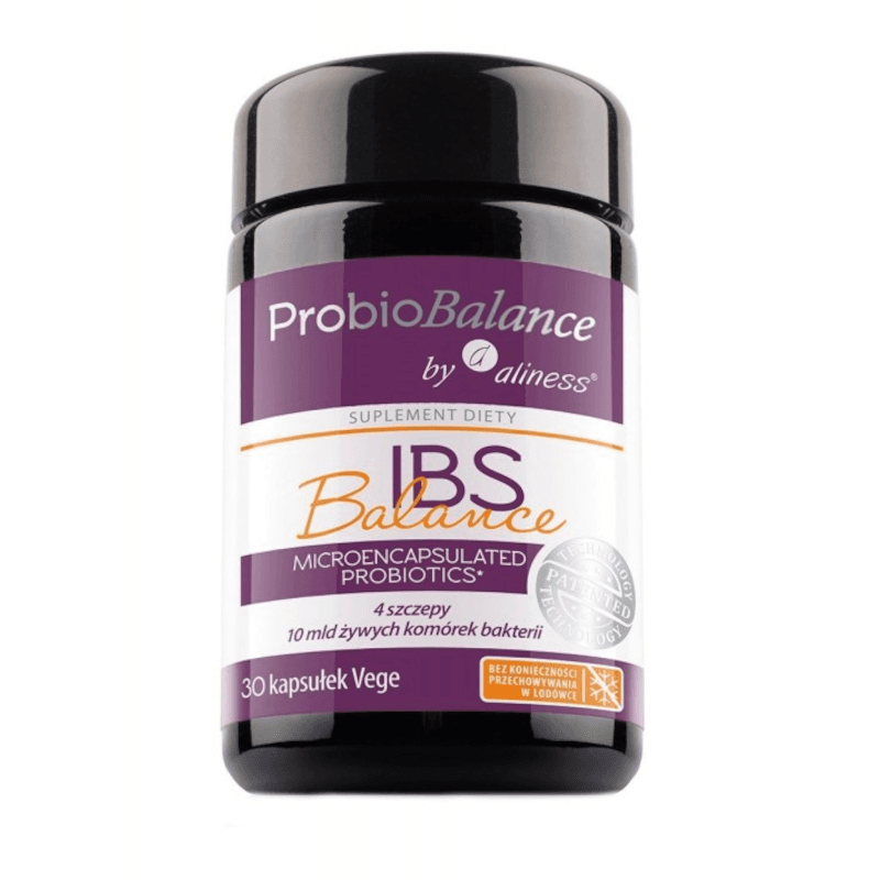 Wsparcie Jelit Probiotyki Aliness Probiobalance IBS 30vkaps