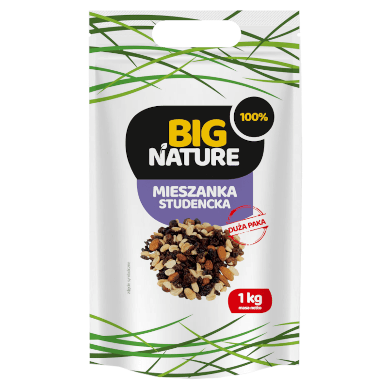 Zdrowa Żywność Mieszanka Big Nature Mieszanka Studencka 1000g