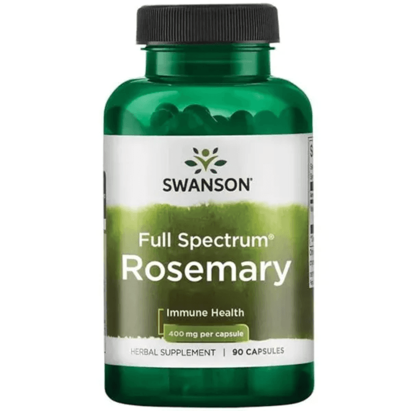 Wsparcie Odporności Rozmaryn Swanson Rosemary 400mg 90kaps