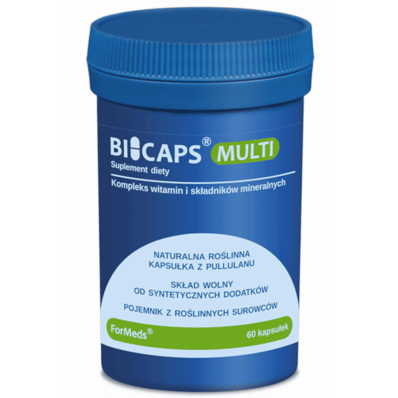 Witaminy i Minerały Kompleks Formeds Bicaps Multi 60kaps