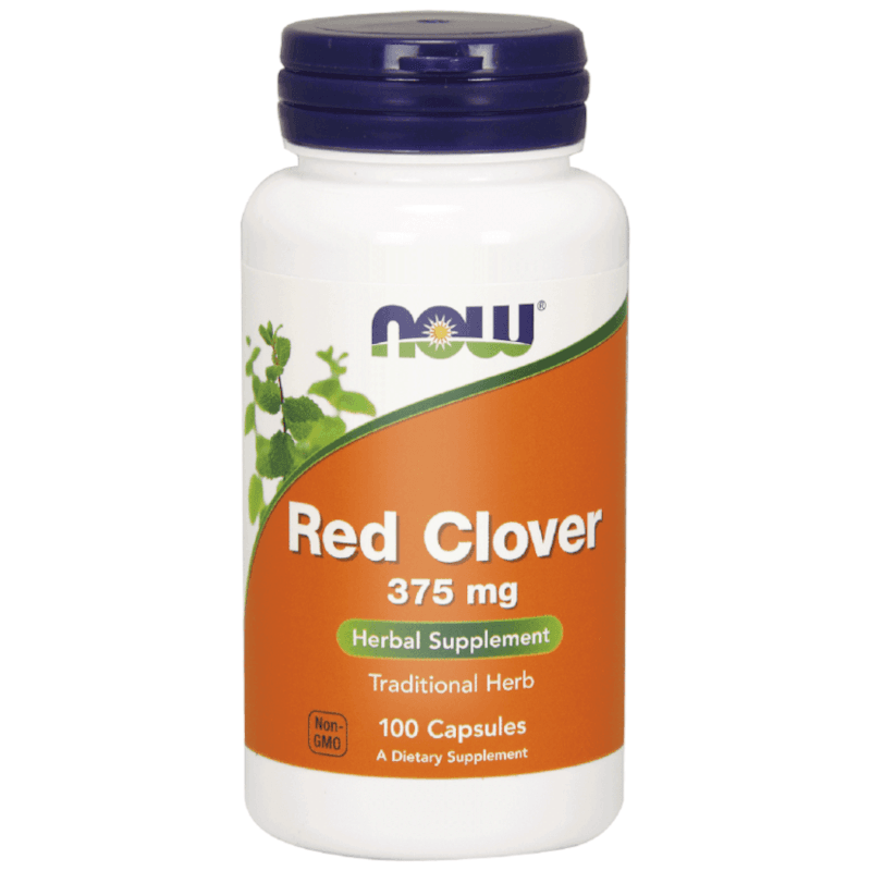 Kobieca Kondycja Czerwona Koniczyna Now Foods Red Clover 375mg 100kaps