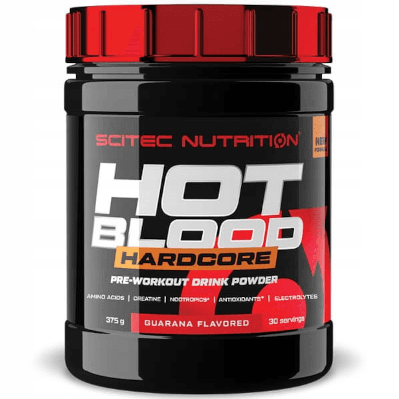 Suplement Przedtreningowy Wieloskładnikowy Scitec Nutrition Hot Blood Hardcore 375g