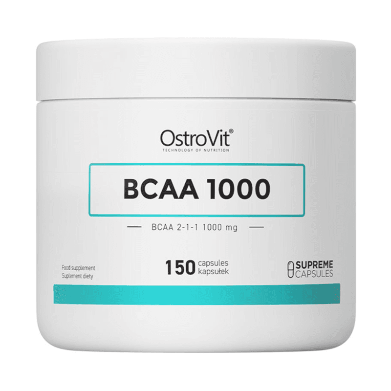 Aminokwasy BCAA Ostrovit BCAA 1000 150kaps