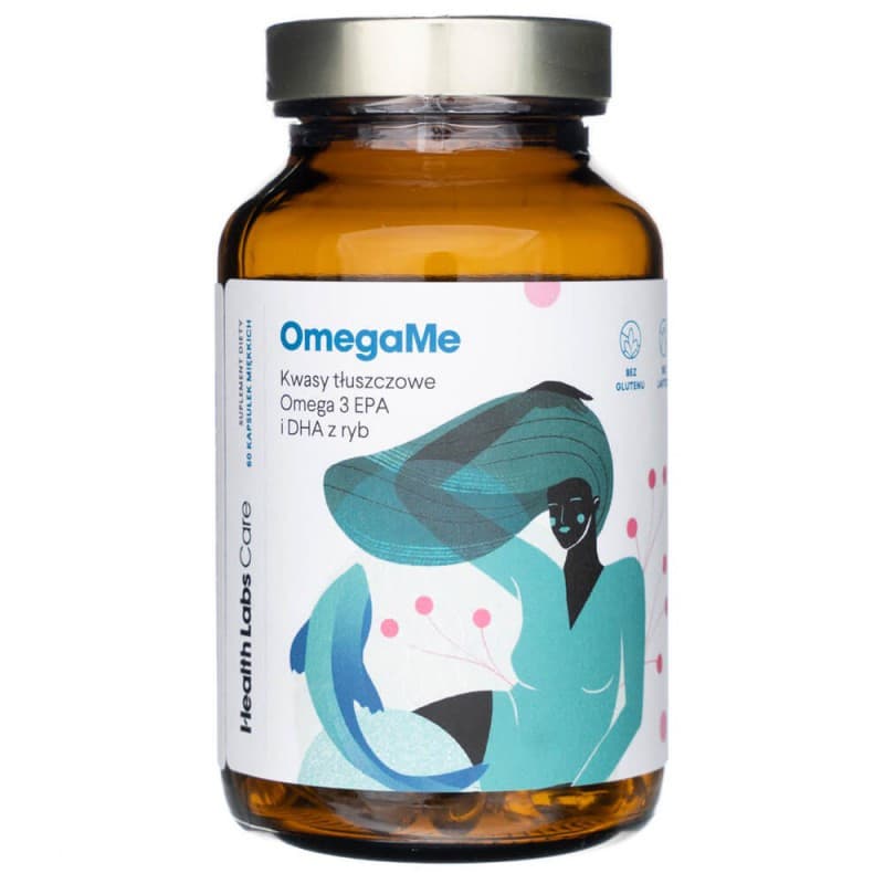 Kwasy Tłuszczowe Omega Health Labs Care OmegaMe 120softgels