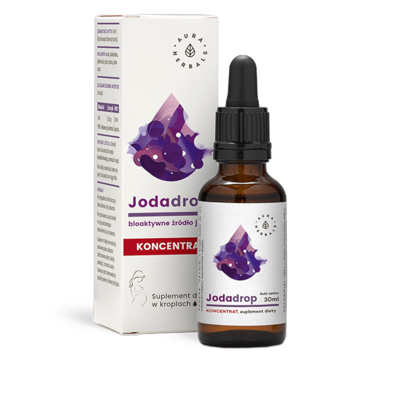 Minerały Jod Aura Herbals Jodadrop Liquid 30ml
