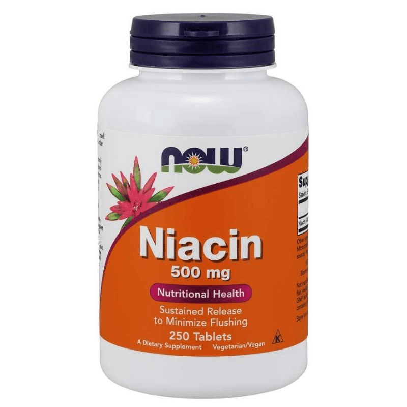 Witamina B Now Foods Niacin 500mg 250tab