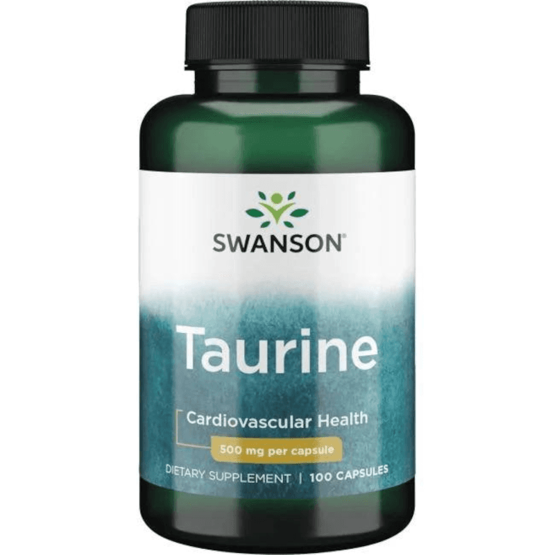 Aminokwasy Tauryna Swanson Taurine 500mg 100kaps