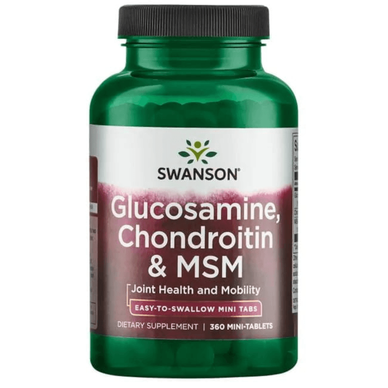 Regeneracja Stawów Kompleks Swanson Glucosamine Chondroitin MSM 360tab