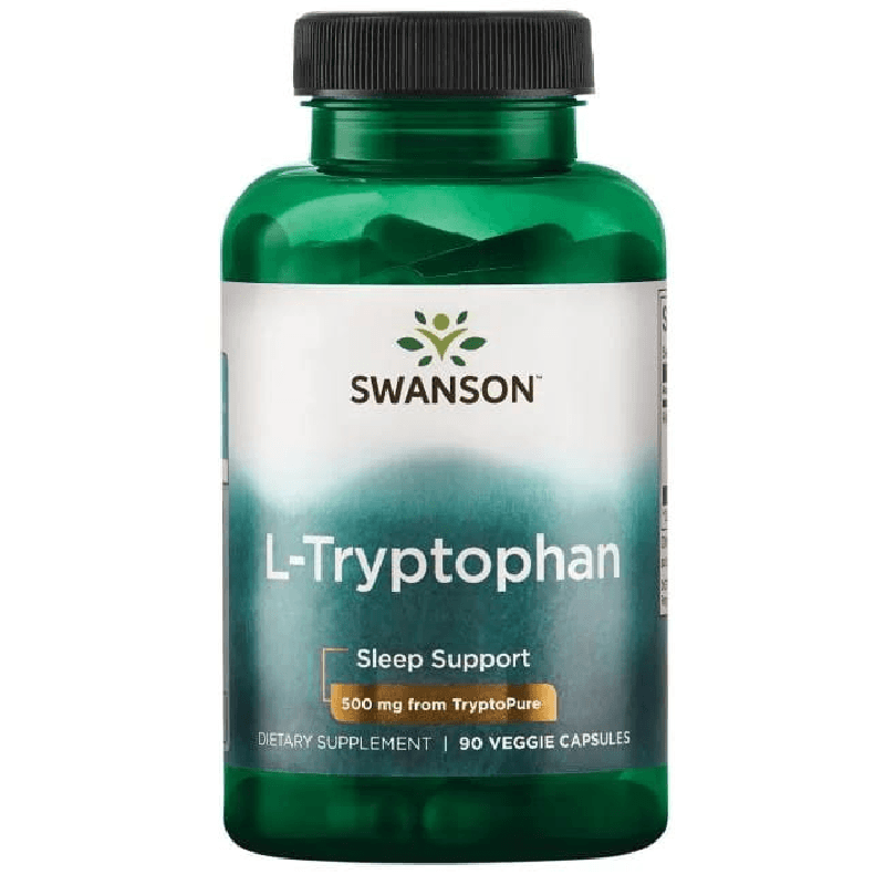 Dobry Sen Tryptofan Swanson Aji Pure L-Tryptofan 500mg 90kaps