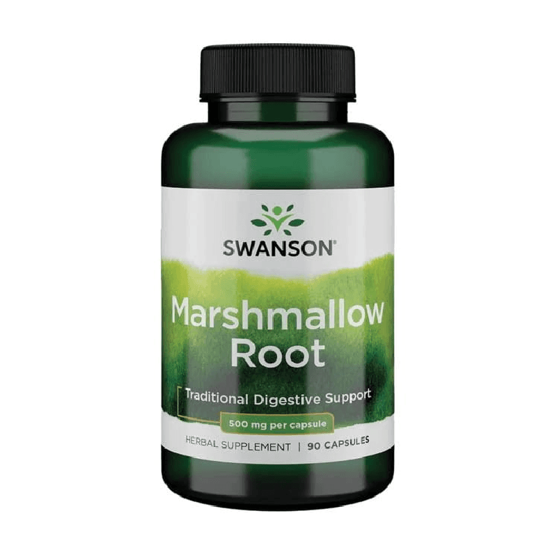 Trawienie Prawoślaz Lekarski Swanson Marshmallow Root 500mg 90kaps