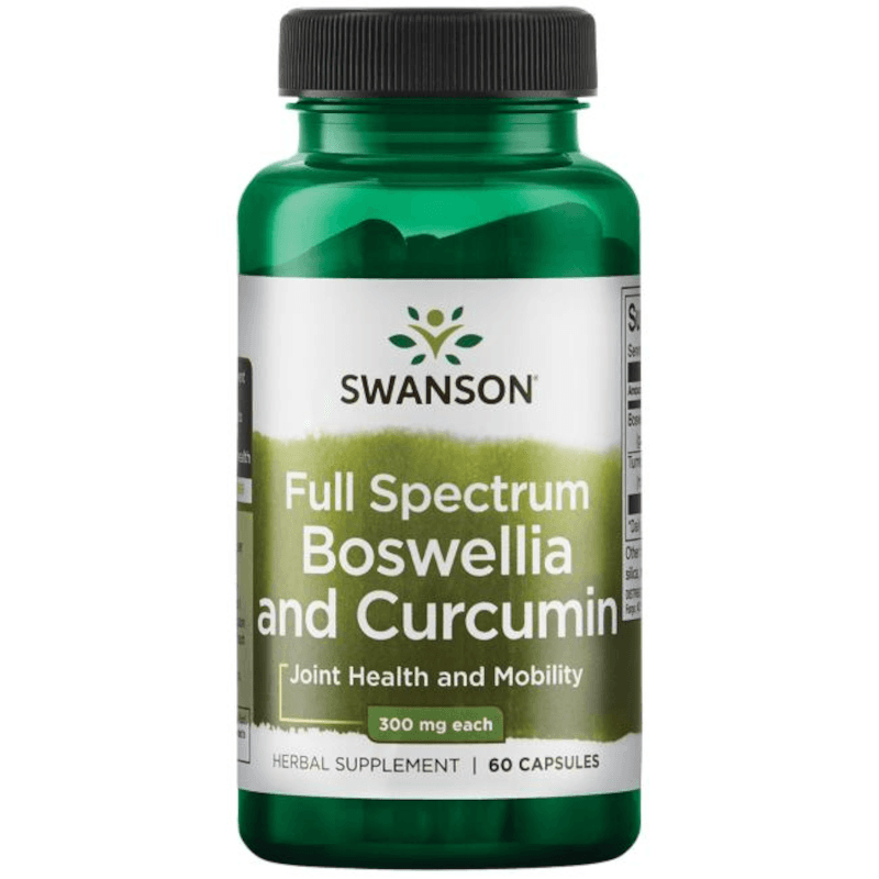 Regeneracja Stawów Kompleks Swanson FS Boswellia & Curcumin 60kaps