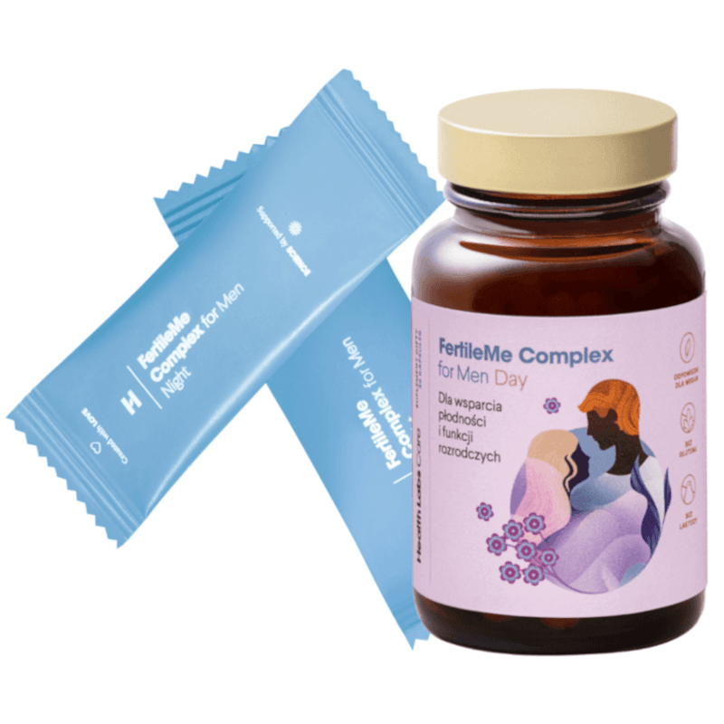 Męska Kondycja Kompleks Health Labs Care FertileMe Complex For Men 30kaps + 30sasz
