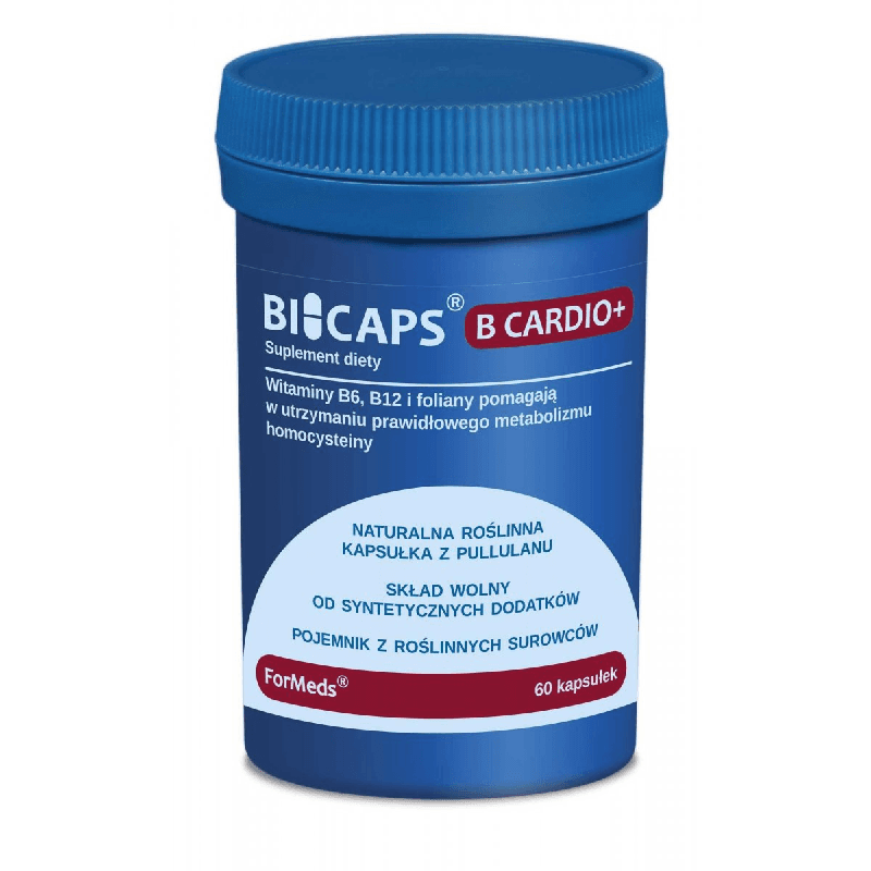 Witaminy B Formeds B Cardio+ 60kaps