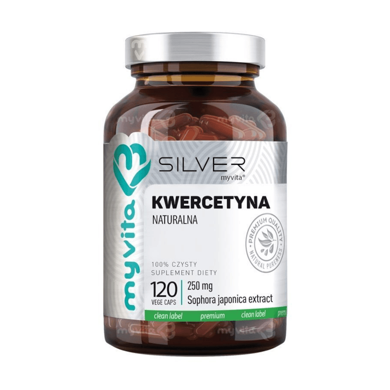Wsparcie Odporności Kwercetyna MyVita Kwercetyna Naturalna 120kaps