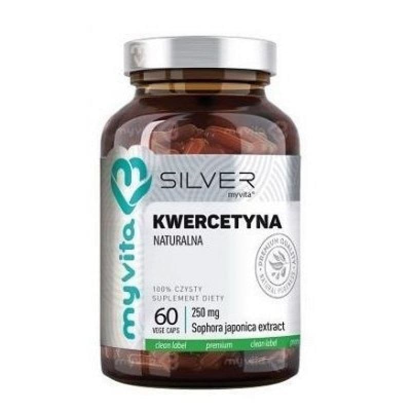 Wsparcie Odporności Kwercetyna MyVita Kwercetyna Naturalna 60kaps