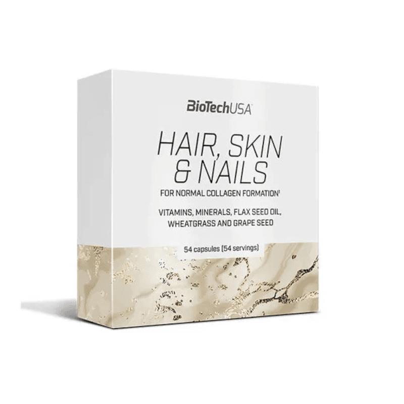 Wsparcie Włosów, Skóry, Paznokci Kompleks BioTechUSA Hair, Skin & Nails 54kaps
