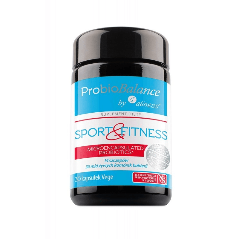 Wsparcie Jelit Probiotyki Aliness ProbioBalance Sport & Fitness 30 mld 30vkaps