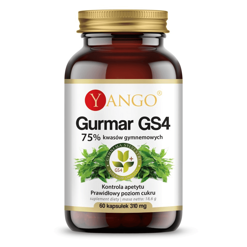 Trawienie Ekstrakt z Liści Gurmaru Yango Gurmar GS4 60kaps