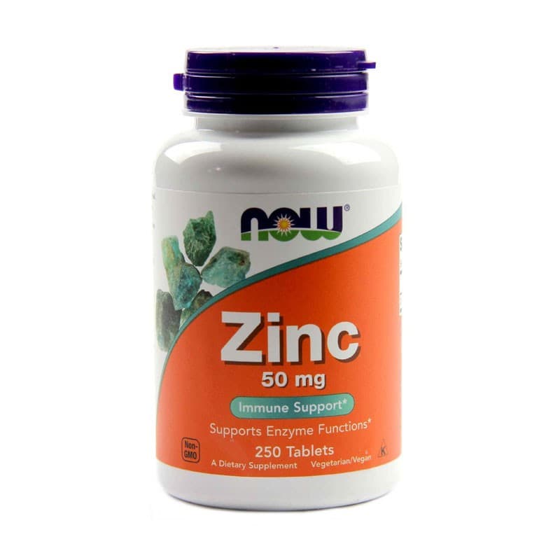 Minerały Cynk Now Foods Zinc 50mg 250tab
