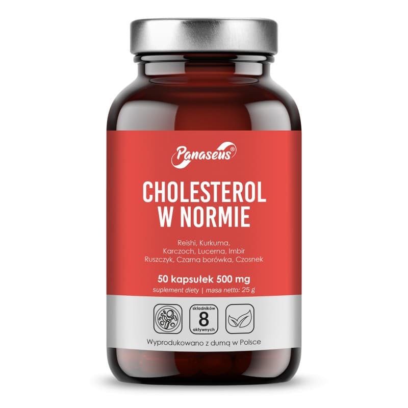 Cholesterol Kompleks Panaseus Cholesterol w Normie 50kaps