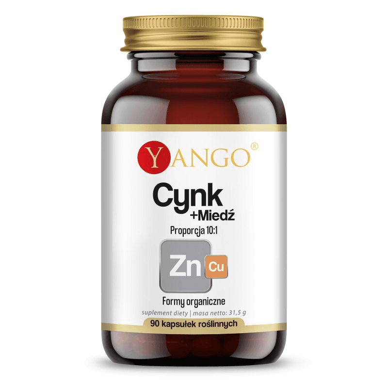 Minerały Cynk + Miedź Yango Cynk + Miedź 90vkaps