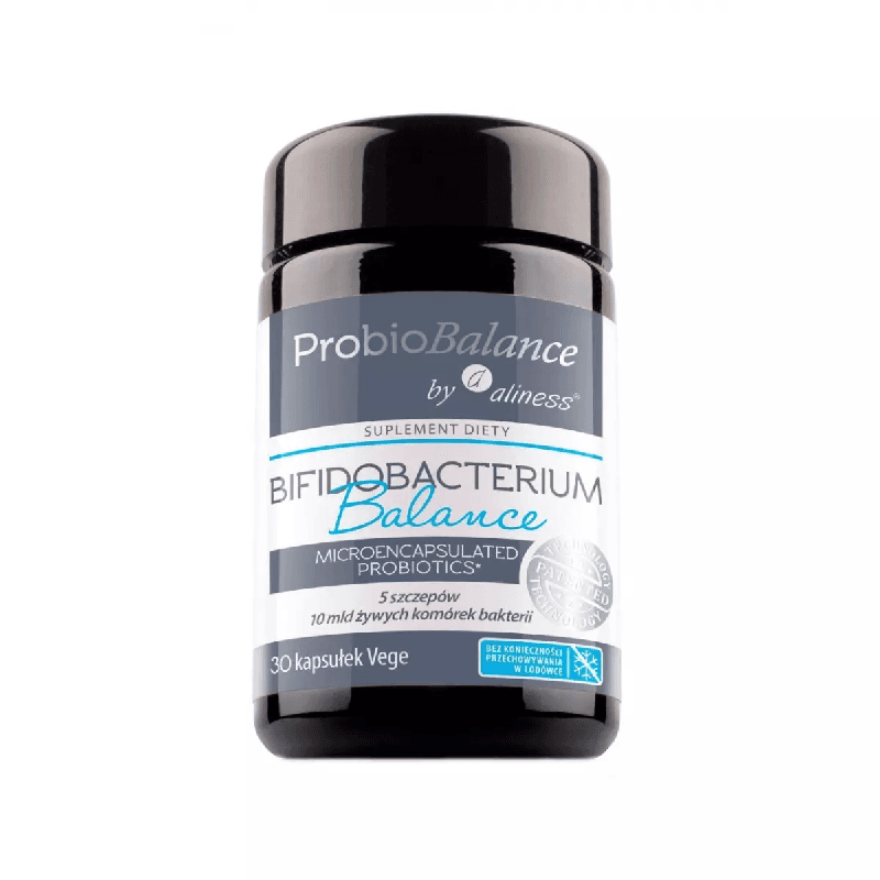 Wsparcie Jelit Probiotyki Aliness Bifidobacterium Balance 10 mld 30vkaps
