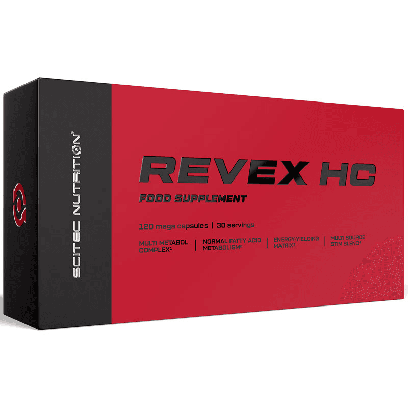 Odchudzanie Spalacz Tłuszczu Scitec Nutrition Revex HC 120kaps