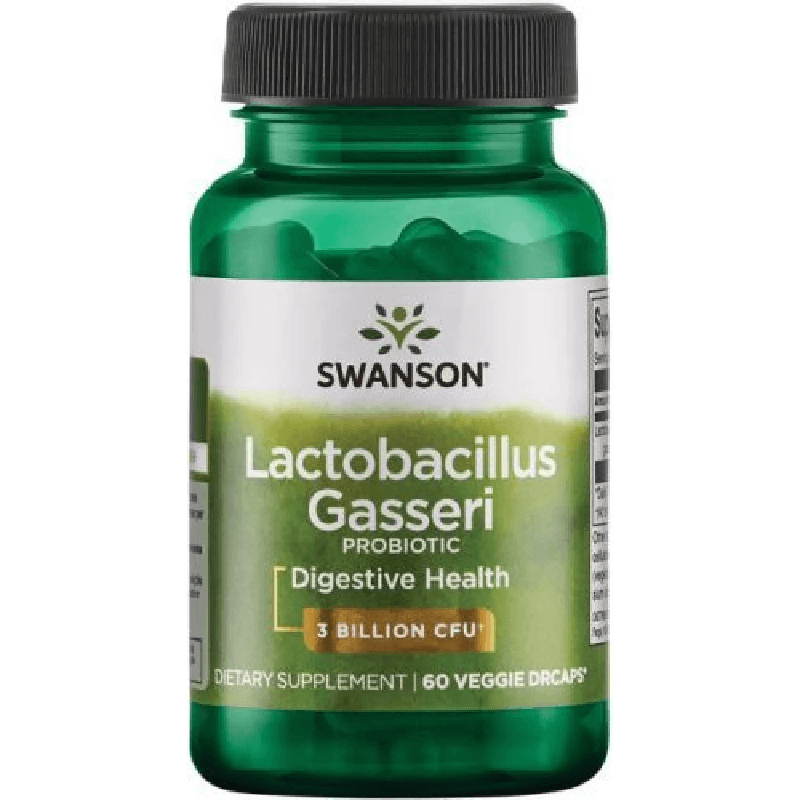 Wsparcie Jelit Probiotyki Swanson Lactobacillus Gasseri 60kaps