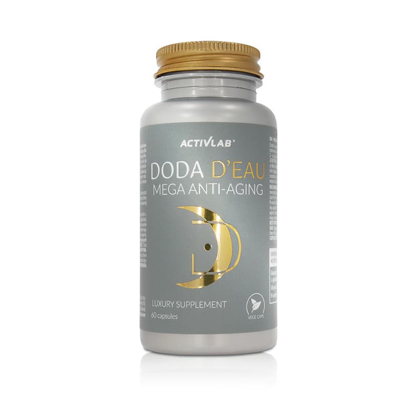 Detoks i Antyoksydanty Kompleks Activlab DODA D'EAU Mega Anti-aging 60kaps