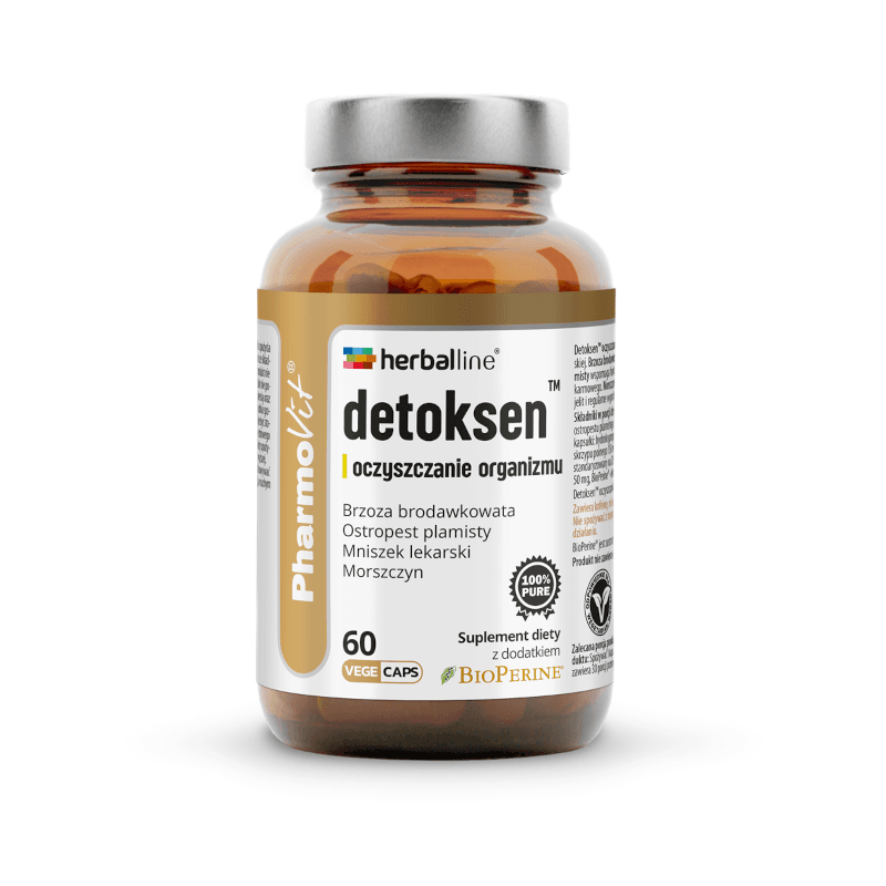 Detoks Kompleks Pharmovit Detoksen oczyszczanie 60vkaps